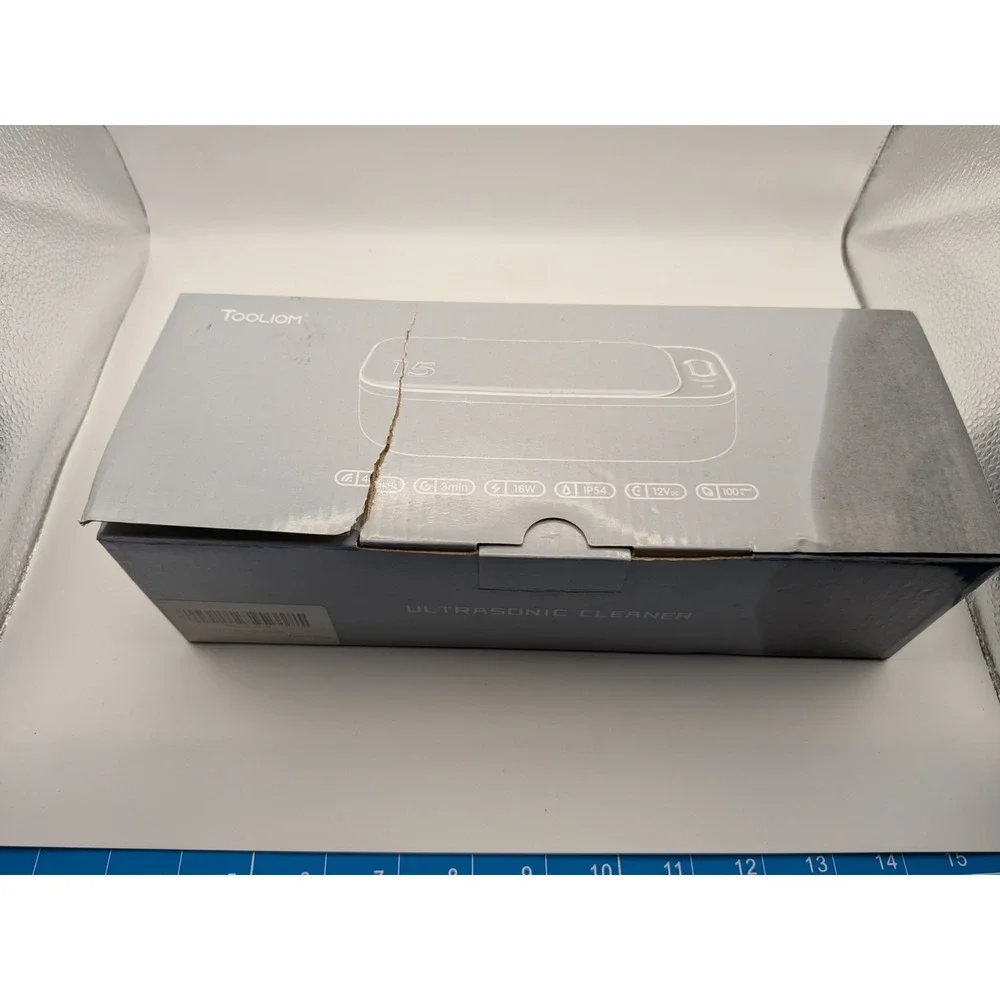 TOOLIOM T5 Ultrasonic Cleaner, 15 Capacity, Cosmetology & Dental Laboratory